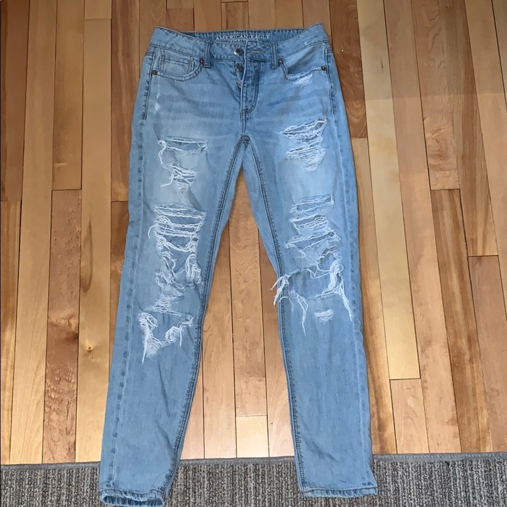 American eagle tom girl jeans